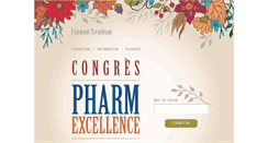 Desktop Screenshot of pharmexcellence.uniprix.com